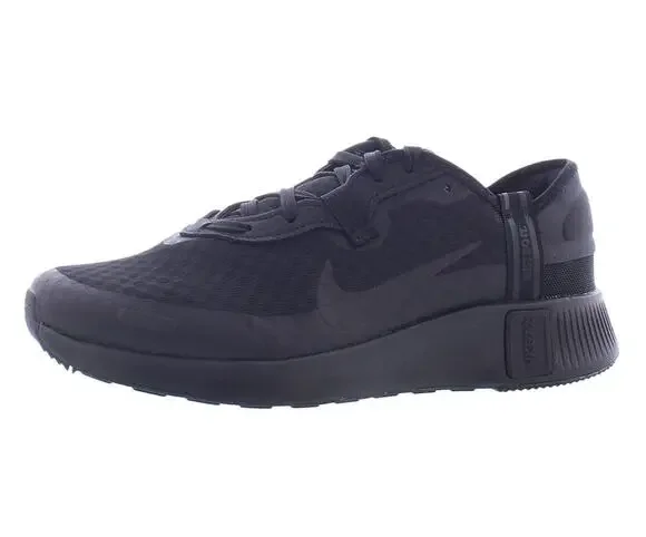 NIKE REPOSTO BOYS SHOES SIZE 7, COLOR: BLACK/BLACK-BLACK