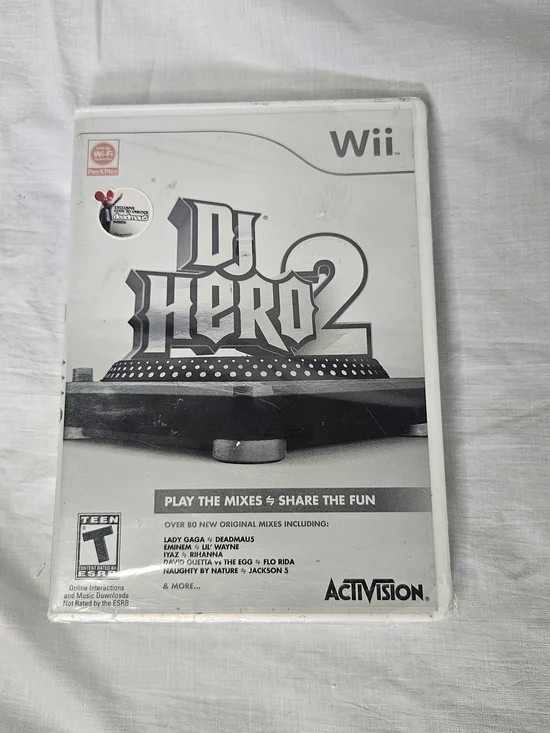 DJ Hero 2 Nintendo Wii  Activision  NEW & SEALED  2010