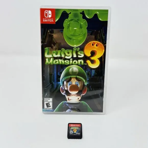 Luigis Mansion 3 Nintendo Switch Complete CIB Tested