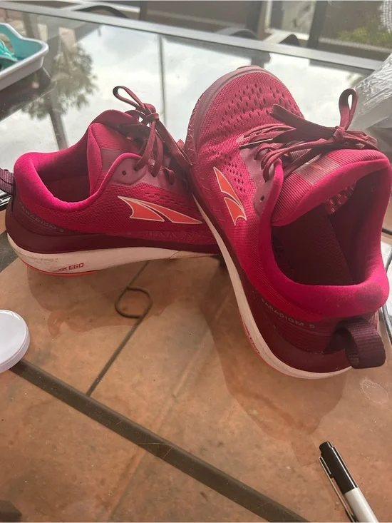 Altra Women’s Road Running Shoes in Bright Pink with White Accents