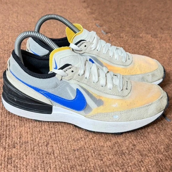 Nike Waffle One GS Summit White University Yellow DC0481-009 Mens 4.5‎ Womens 6