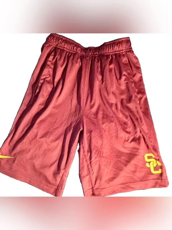 usc Trojans youth medium shorts nike Dri Fit