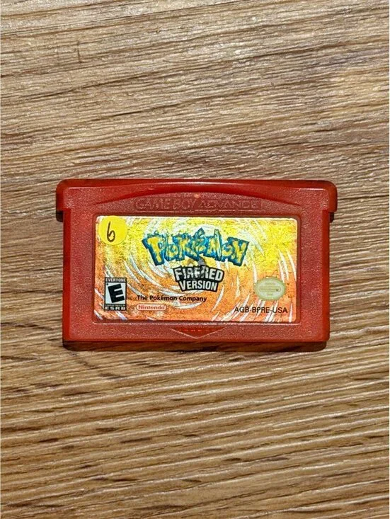 Pokémon Fire Red for Gameboy advance