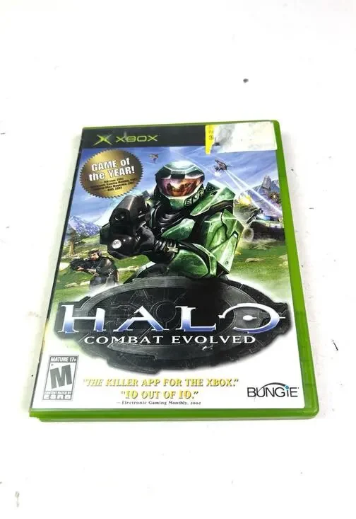 Halo: Combat Evolved (Microsoft Xbox, 2001) COMPLETE