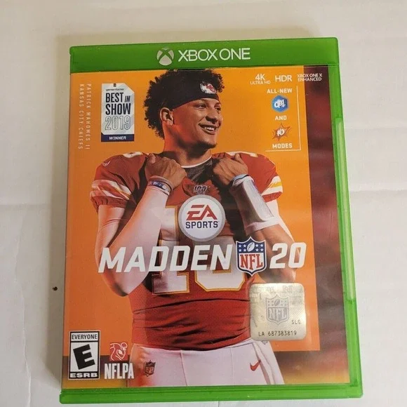 Madden NFL 20 - Microsoft Xbox One video game Patrick‎ Mahomes