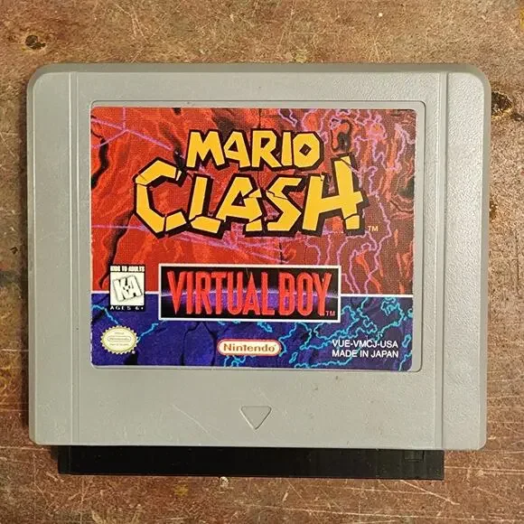 Game - Mario Clash - Virtual Boy - Nintendo