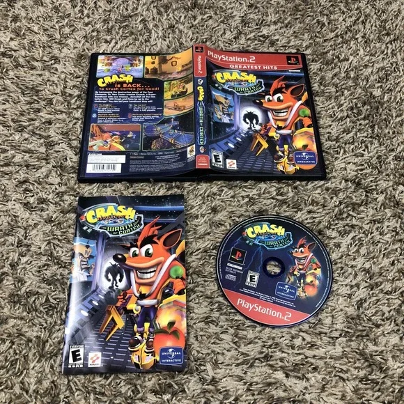 Crash Bandicoot The Wrath of Cortex PlayStation 2 PS2 Game Complete With Manual