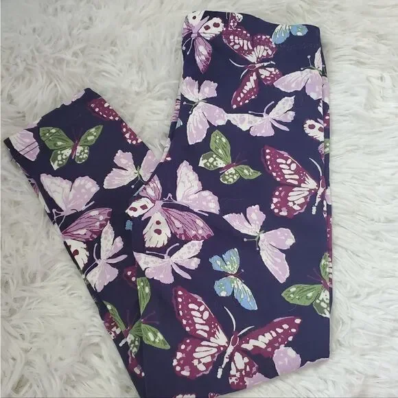 Children's Place Butterfly Full Length Leggings Size XS