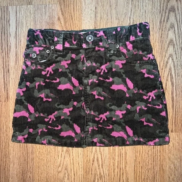 Pink Camo Skirt