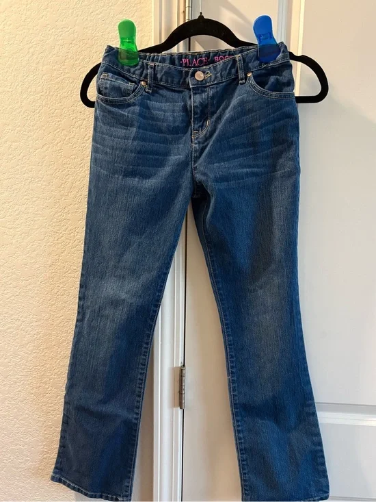The Children's Place Dark Blue Bootcut Jeans