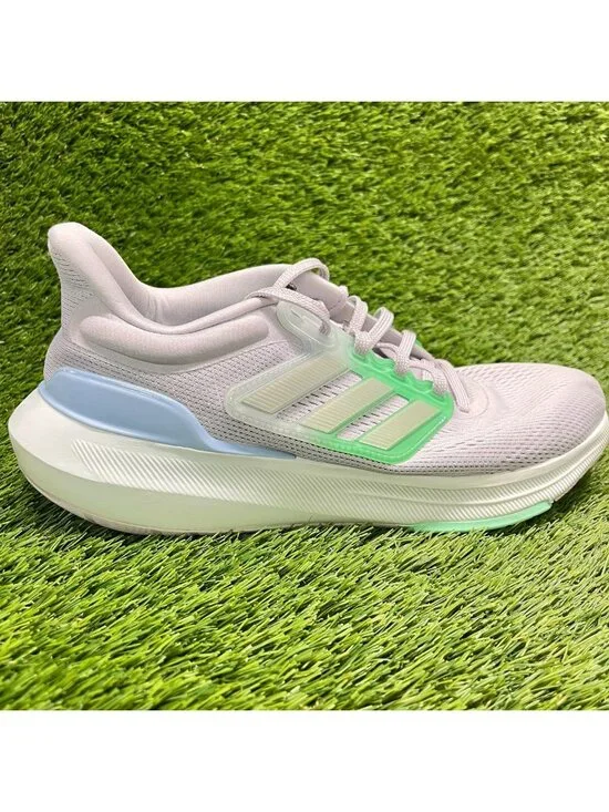 Adidas Ultrabounce Womens Size 10.5 Purple Green Athletic Running Shoes Sneakers