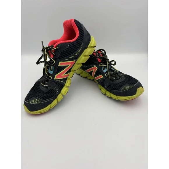 New Balance 750v2 Women's Running Shoes Size 8 Black Pink Lime W750RB2 USA
