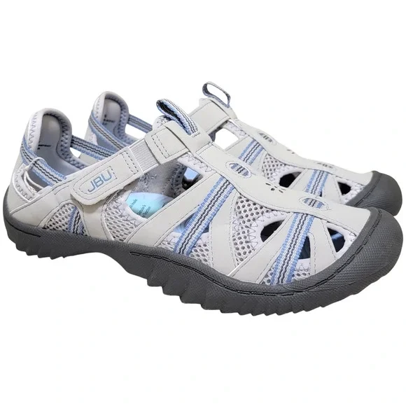 JBU Women All Terrain Sneakers Regional Water Ready Size US 7.5M Light Grey/Blue