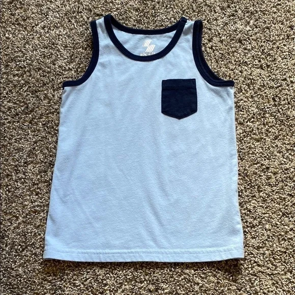 Blue Tank Top