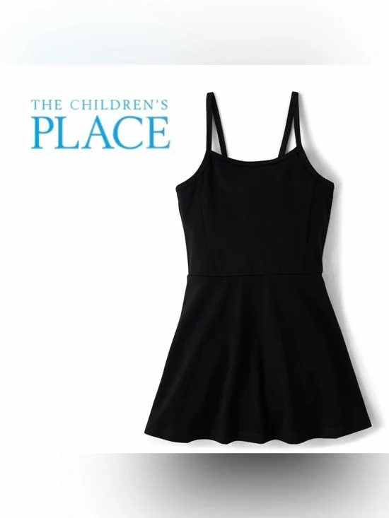 Girls Cross-Back Tennis Dress