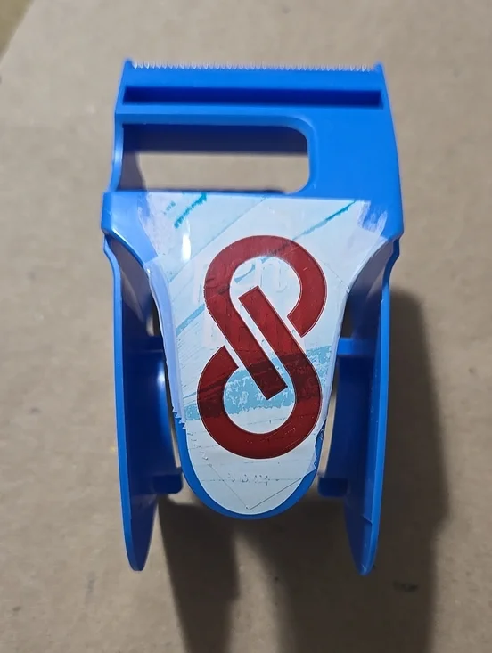 Tape Dispenser Durable  Plastic Cutting Teeth 1 Sent. FREE W TAPE PURCHASE