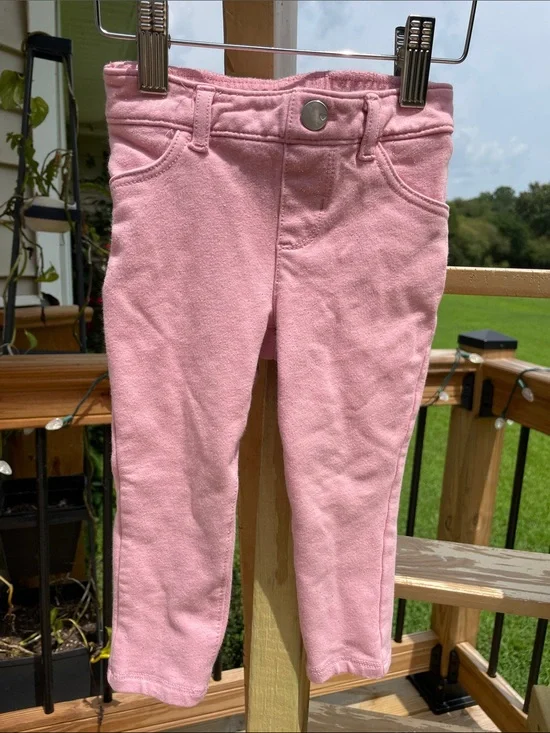 The Children's Place Light Pink Knit Pull-On Leggings