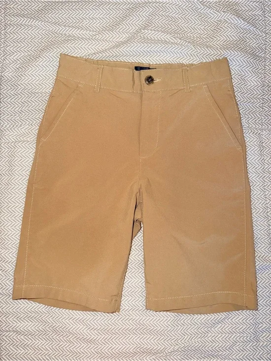 The Children’s Place Boys Khaki Performance Uniform Shorts