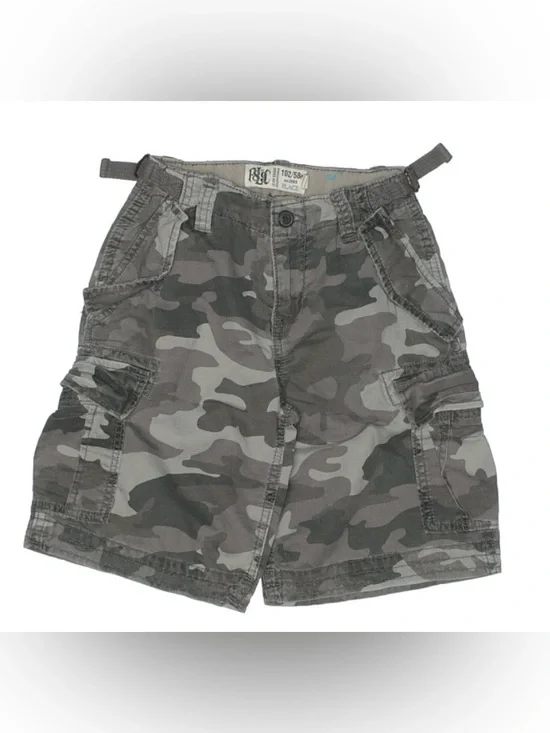 THE CHILDREN’S PLACE Gray Camouflage Cargo Shorts for Kids