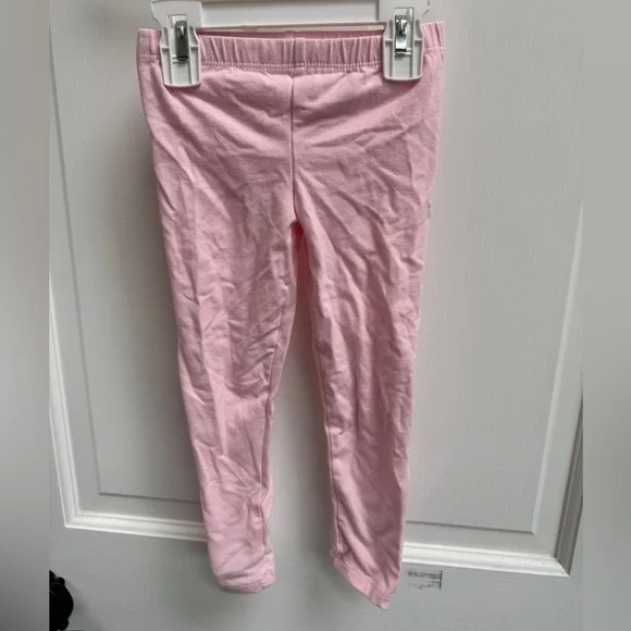 The Children's Place 4T Girls Light Pink Comfortable Stretch Leggings Pants
