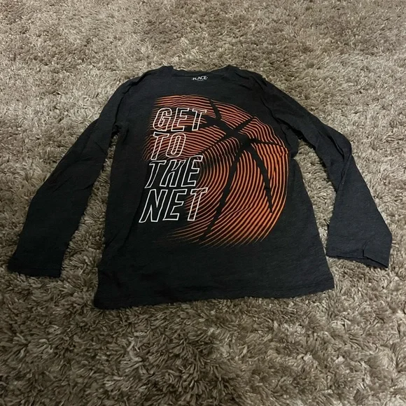 Children’s place get to‎ the net long sleeve shirt