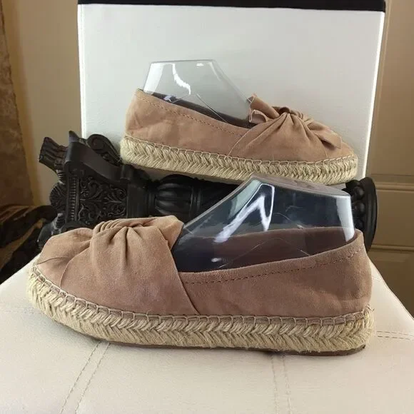 Crown Vintage pinkish/taupe Hermosa espadrilles