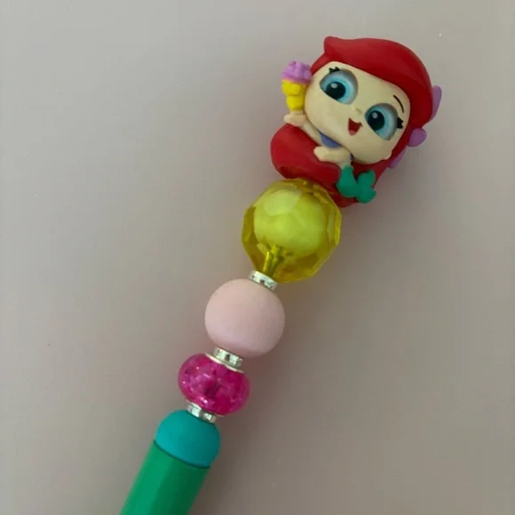 Disney Doorables: The Little Mermaid: Ariel sea handmade beaded pen