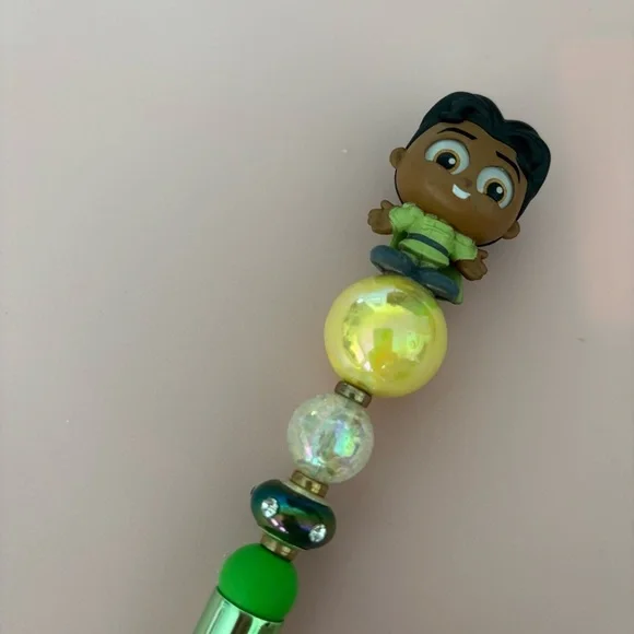 Disney Doorables: The Princess & The Frog: Prince Naveen handmade beaded pen