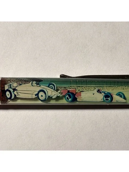 Indianapolis Motor Speedway Indy 500 Floaty Pen Race Car Moves Track Souvenir