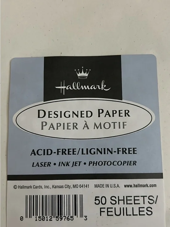 Vintage hallmark Marjolein Bastin laser ink jet photocopier paper
