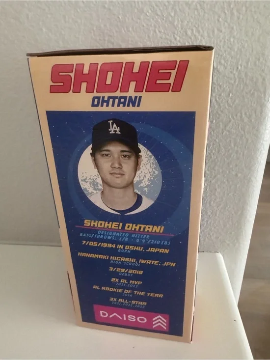 Shohei Ohtani Collectible Box - Blue