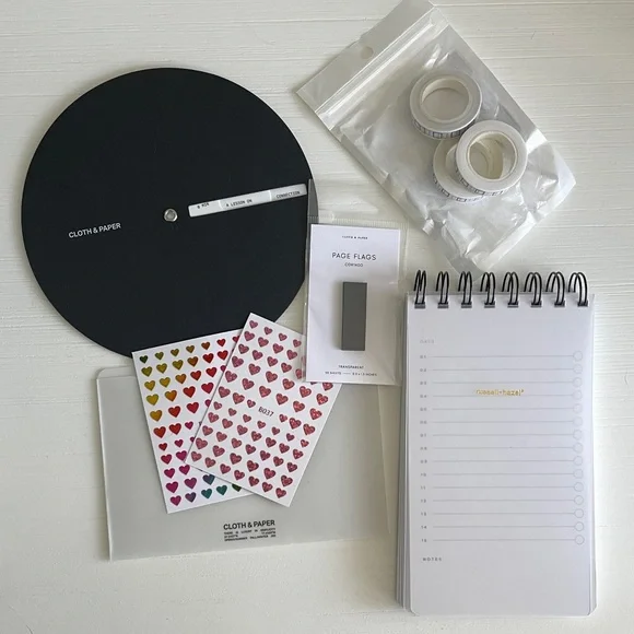 Planner Accessories Bundle (Cloth & Paper, Russell+Hazel)