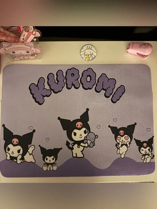 Sanrio Kuromi Purple Desk Mat