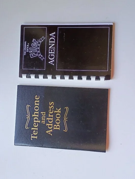 Agenda and Telephone Books 2 Total