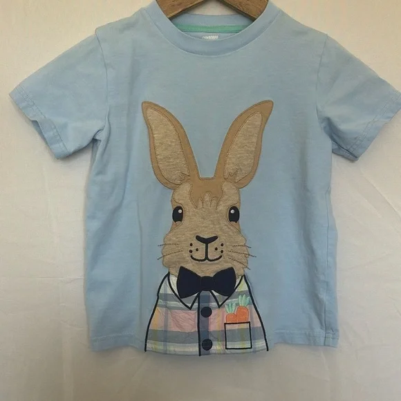 Blue rabbit shirt