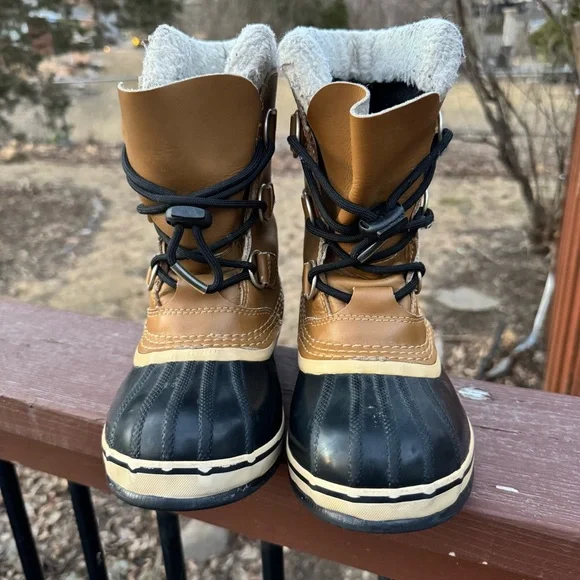SOREL Yoot Pac Leather Waterproof Winter Boots