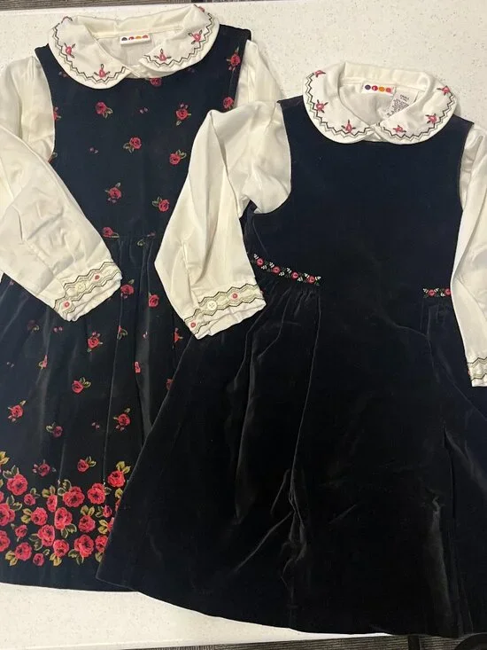 Gymboree Velvet Jumper Dress Lot