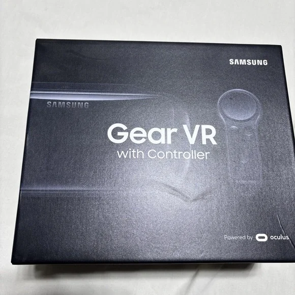 Samsung Gear VR with Controller - Black - Sealed Box - Oculus Powered‎ New
