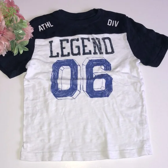 Gymboree Boys Legend T Shirt White and Blue 06 Legend Shirt Boys 8