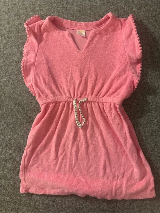 5/$15- Gymboree Pink Girls Terry Swim Coverup