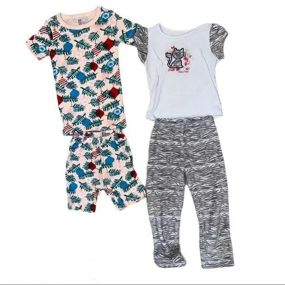 Gymboree/American Girl Lot of 2 Girls Pajama Sets