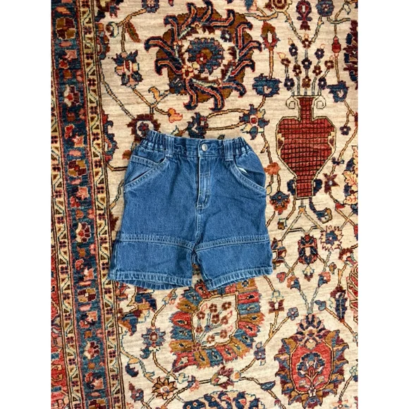 Gymboree Denim Shorts Blue Jean Shorts Elastic Waist Size 18–24 Months Toddler B