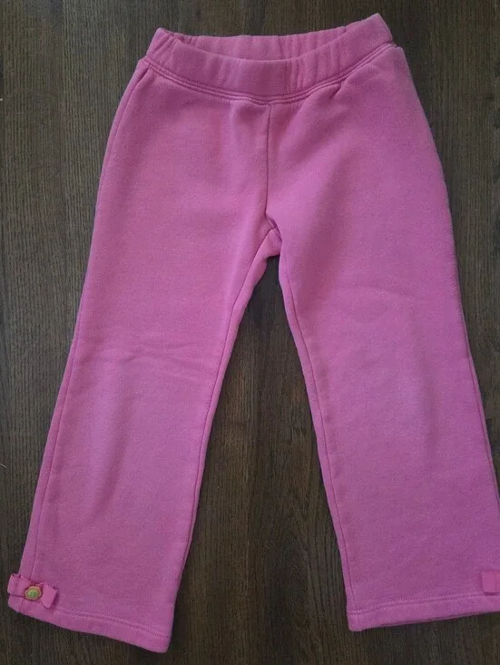 Gymboree Girls 4T Pink Sweatpantz