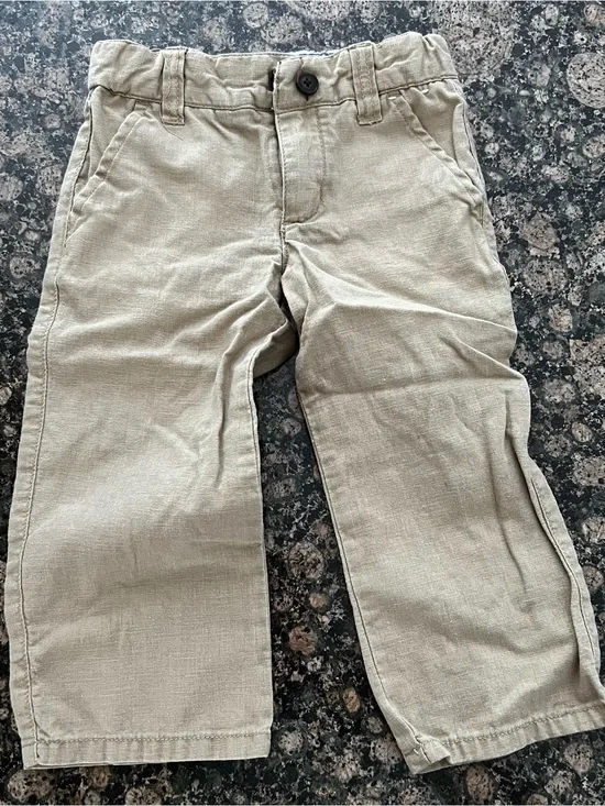 Gymboree Boys' Tan Straight-Leg Khakis
