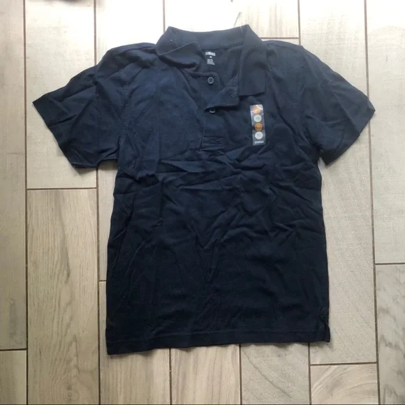 NWT Gymboree boys navy blue collared polo size 10