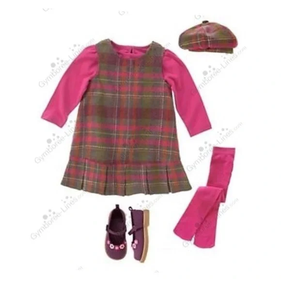 Gymboree Herringbone Plaid Jumper