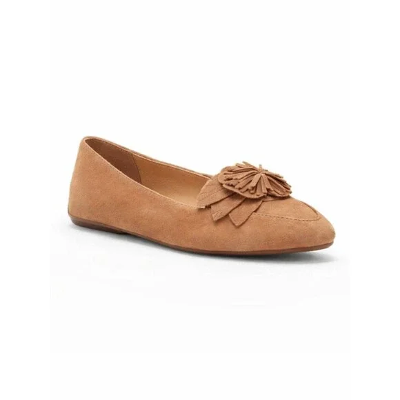 Talbots Shoes Francesca Flower Driving Flats Size 6.5 6.5M NIB