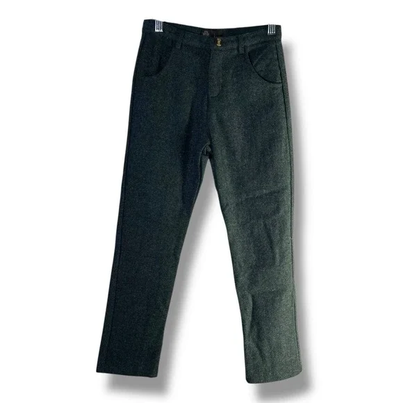 Little Cocoon Boys Sz 8‎ Green Dress Pants Wool Blend Family Photos Worship