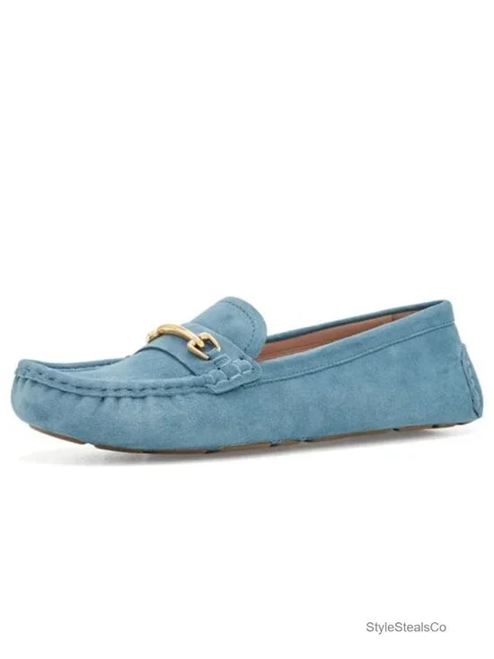 Women's Emeryn Horsebit Driving Loafers - Leather Pull-On Loafers