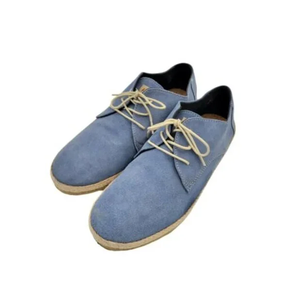 Patara Nomads BLUE Suede recycled material womens Size 9 US